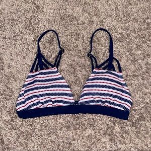 Target (Xhilaration) Striped Triangle Bikini Top